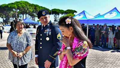 US Army honors Nisei combat unit that helped liberate Tuscany from Nazi-Fascist forces in WWII
