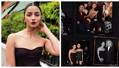 Alia Bhatt looks bewitching in black as she drops photos from her London event; Neetu Kapoor and Soni Razdan REACT - Times of India