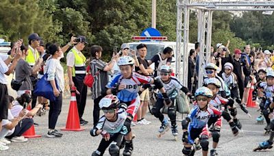 清水盃道路溜冰、路跑活動 打詐新四法一同起步走