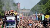 Ravers dance through Berlin heat at techno parade