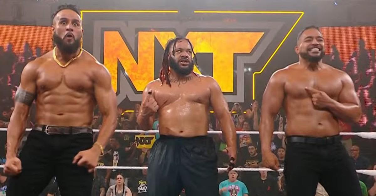 WWE's The Bloodline Crashes NXT's Tag Team Titles Match