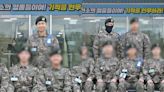Group photos featuring BTS' RM, V released by military training center