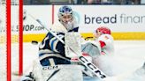 Columbus Blue Jackets goalie Jet Greaves climbing steeply toward NHL career