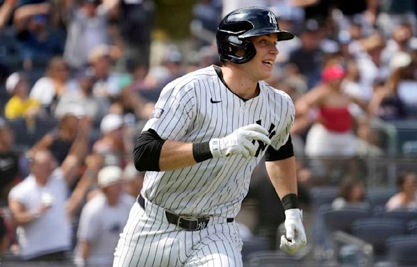 Ben Rice becomes 1st Yankees rookie to hit 3 homers in a game in a 14-4 rout of Red Sox