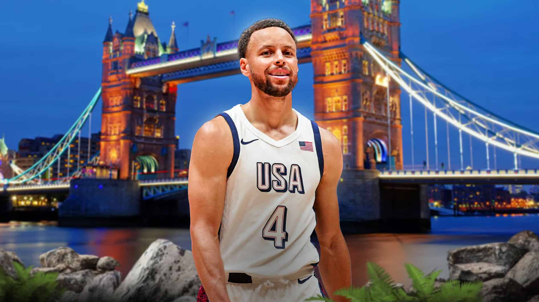 Stephen Curry Surprises Warriors Fans In London Ahead Of Olympics