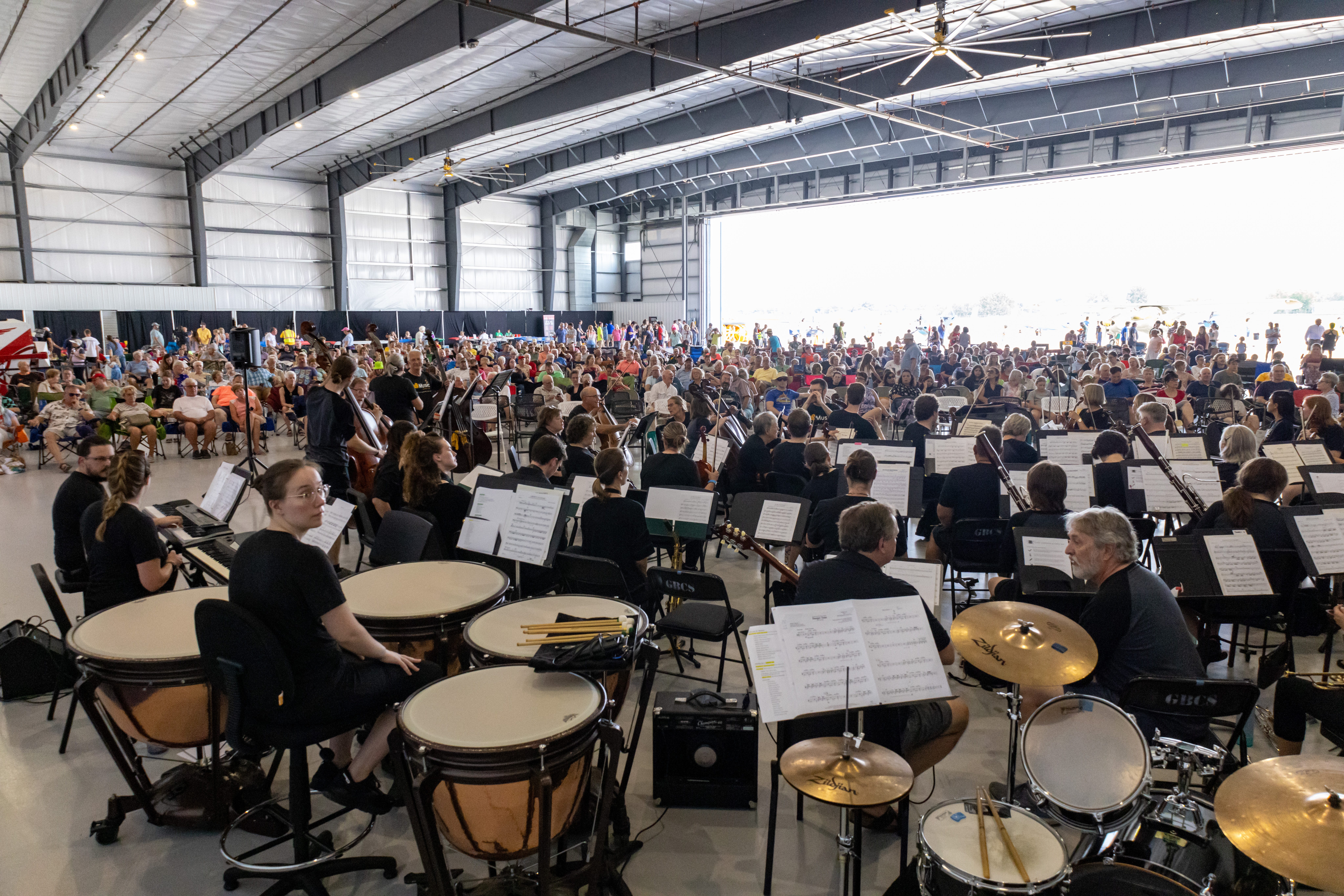 ‘Sweet Caroline’ in an aircraft hangar? Civic Symphony of Green Bay thinks outside the box for free Father's Day weekend concert at airport