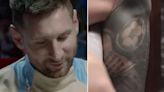 Lionel Messi actualizó el tatuaje de su pierna izquierda: el detalle que se hizo antes del debut en la Copa América