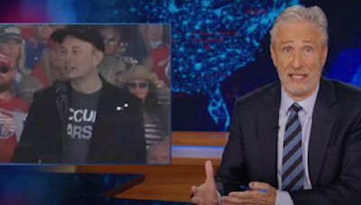 Jon Stewart Slams Elon Musk’s Trump Rally Appearance, Second Amendment Rhetoric: ‘Guns Don’t Protect Our Free Speech’