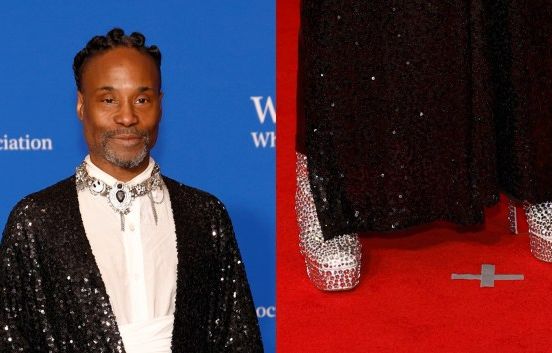 Billy Porter Dazzles in Crystal-Embellished Louboutin Platform Boots at 2024 White House Correspondents Dinner