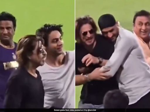 Aryan Khan Plans Prank With Shah Rukh On Harbhajan, Gavaskar. Then This Happens. Watch | Cricket News