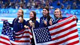 Katie Ledecky wins historic 13th Olympic medal with silver in 4×200 freestyle relay