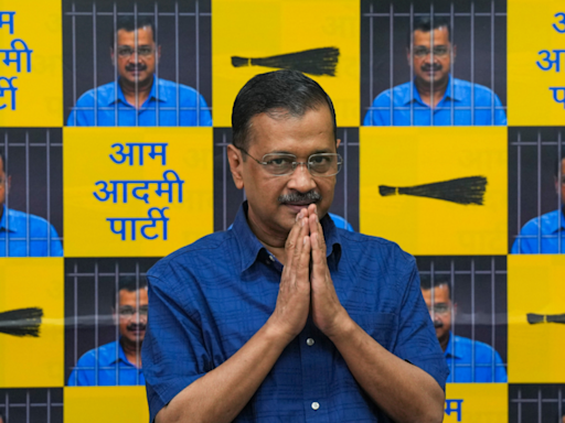 'What kind of joke': On Kejriwal's food intake, AAP slams LG letter; BJP sends message for wife Sunita | India News - Times of India