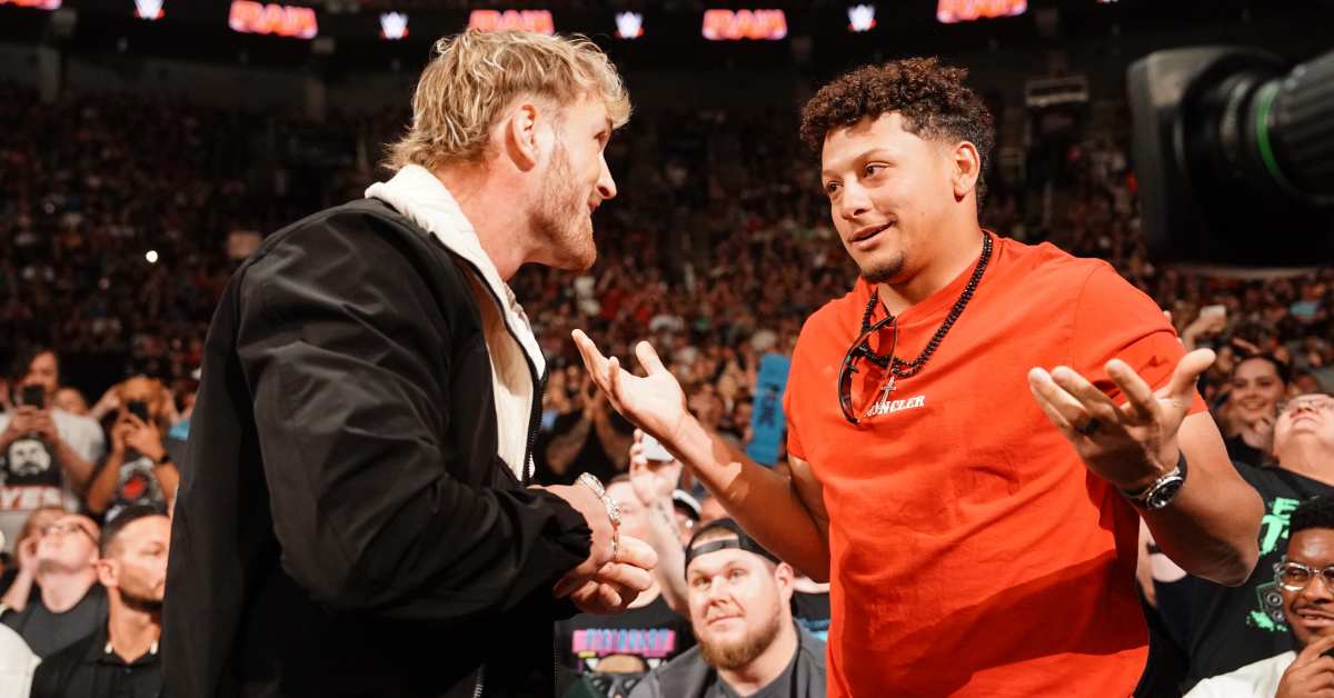 Why Patrick Mahomes Lent Logan Paul His Super Bowl Rings on WWE Raw