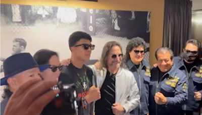 Jaime Munguía recibe la visita de Los Bukis en Las Vegas | El Universal