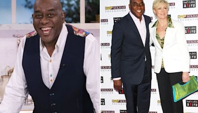 Ainsley Harriott reveals 'national treasure' status led to split from wife