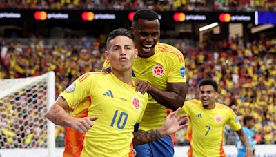 Video: Espectacular banderazo de los hinchas para la Selección Colombia en Charlotte