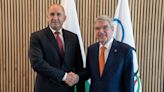 Bulgarian President Rumen Radev visits Olympic House – joined by Bulgarian NOC