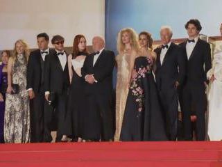 Richard Gere and Uma Thurman arrive at the 2024 Cannes Film Festival premiere of 'Oh Canada'