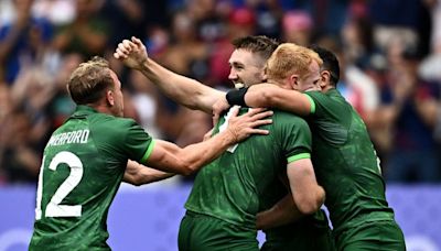 Late Terry Kennedy try sees Ireland through to fifth place rugby sevens play-off against New Zealand