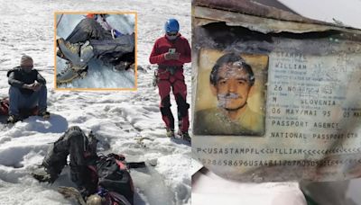 Confirman que cuerpo momificado en el nevado Huascarán es de William Stampfl, el estadounidense que llegó al Perú en 2002