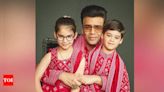 Karan Johar reveals his children have started asking him about their mother now and questions 'Whose stomach was I born in?' | Hindi Movie News - Times of India