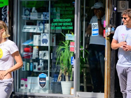 Gigi Hadid Shows Off Her Toned Tummy While Running Errands with Boyfriend Bradley Cooper