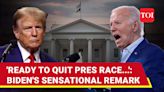 'Will Quit Race...': Biden Drops Bombshell Amid Appeal To Drop Out | Watch