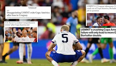 “Fracaso aplastante” y “salida devastadora”: las crudas críticas de los medios de Estados Unidos tras la despedida de la selección de la Copa América