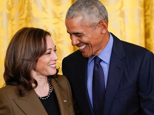 Barack Obama recaudó cuatro millones de dólares para Harris en un acto benéfico en Los Ángeles