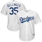 Cody Bellinger Majestic White Cool Base Player Jersey