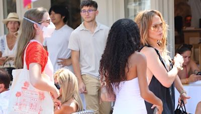 Jennifer Lopez bonds with stepchild Violet Affleck in The Hamptons