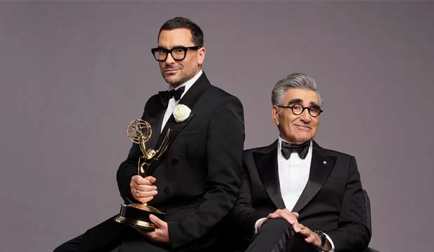 How did Eugene and Dan Levy do as 2024 Emmy hosts? Grade them! [POLL]