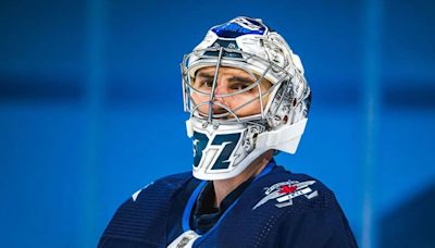 Connor Hellebuyck takes a leave from the Jets for personal reasons