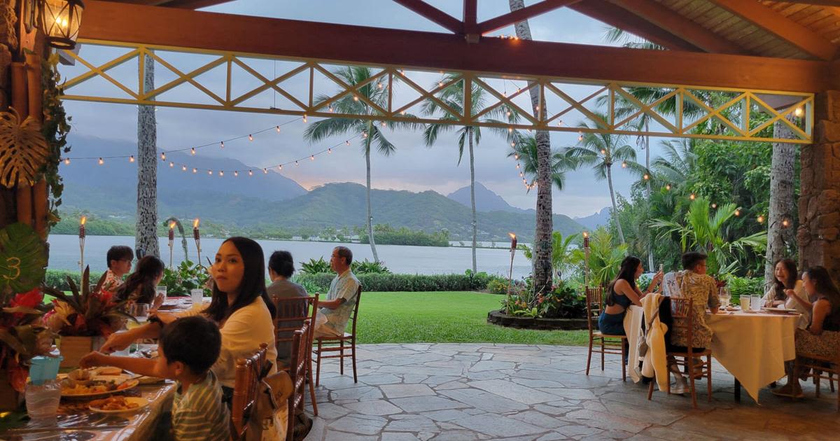 Michel's in Waikiki transforms Kahaluu Fishpond into a Luau experience