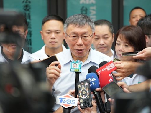 小笠原獻策2026參選台中市長 柯文哲親曝戰略方向：應該是選這2處