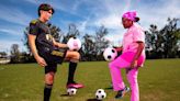 Why LAFC and artist Alake Shilling are offering soccer clinics at this Frieze installation