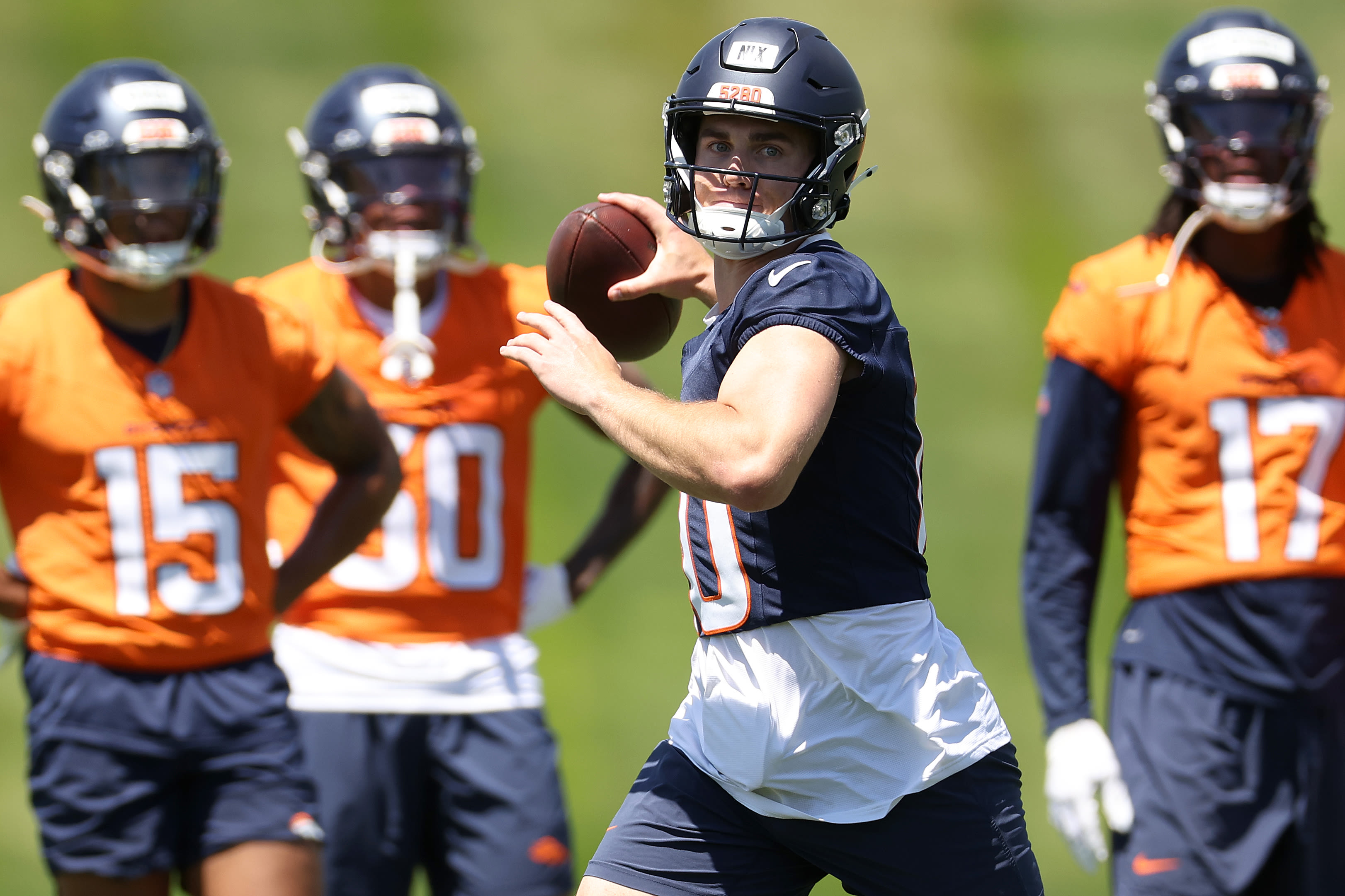 Does Bo Nix even have real competition as Broncos' starting QB?