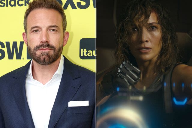 How Ben Affleck helped Jennifer Lopez behind the scenes of her new film “Atlas”