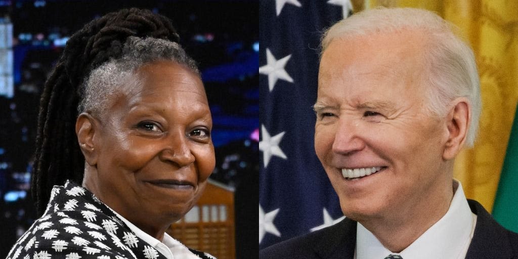 Whoopi Goldberg says she'd vote for Biden even if he 'pooped his pants' or 'can't put a sentence together'