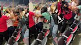 Captan pelea durante partido de los Diablos Rojos del México