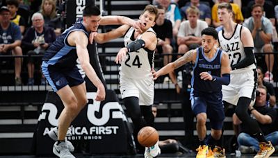 Memphis Grizzlies rookie Zach Edey after missing fifth straight summer league game