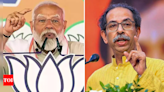 PM Modi’s ‘nakli santaan’ slur at me insult to Balasaheb: Shiv Sena (UBT) chief Uddhav Thackeray | India News - Times of India