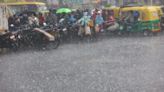 Gurgaon, Noida wake up to waterlogged stretches, man, machine deployed to pump out water