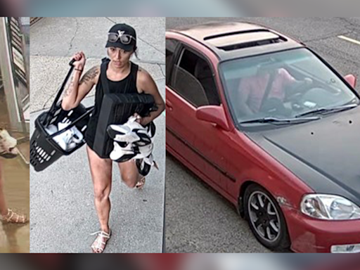 Edmonton police seek woman, driver in Winners store armed robbery