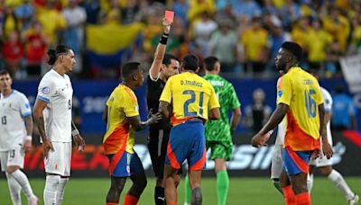 Rash red card curbs Colombia's celebrations in Copa América semi