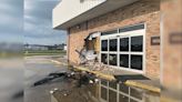 One person injured after vehicle crashes into Baton Rouge business