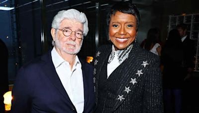 George Lucas and Wife Mellody Hobson Step Out Together at the GQ Global Creativity Awards in New York City