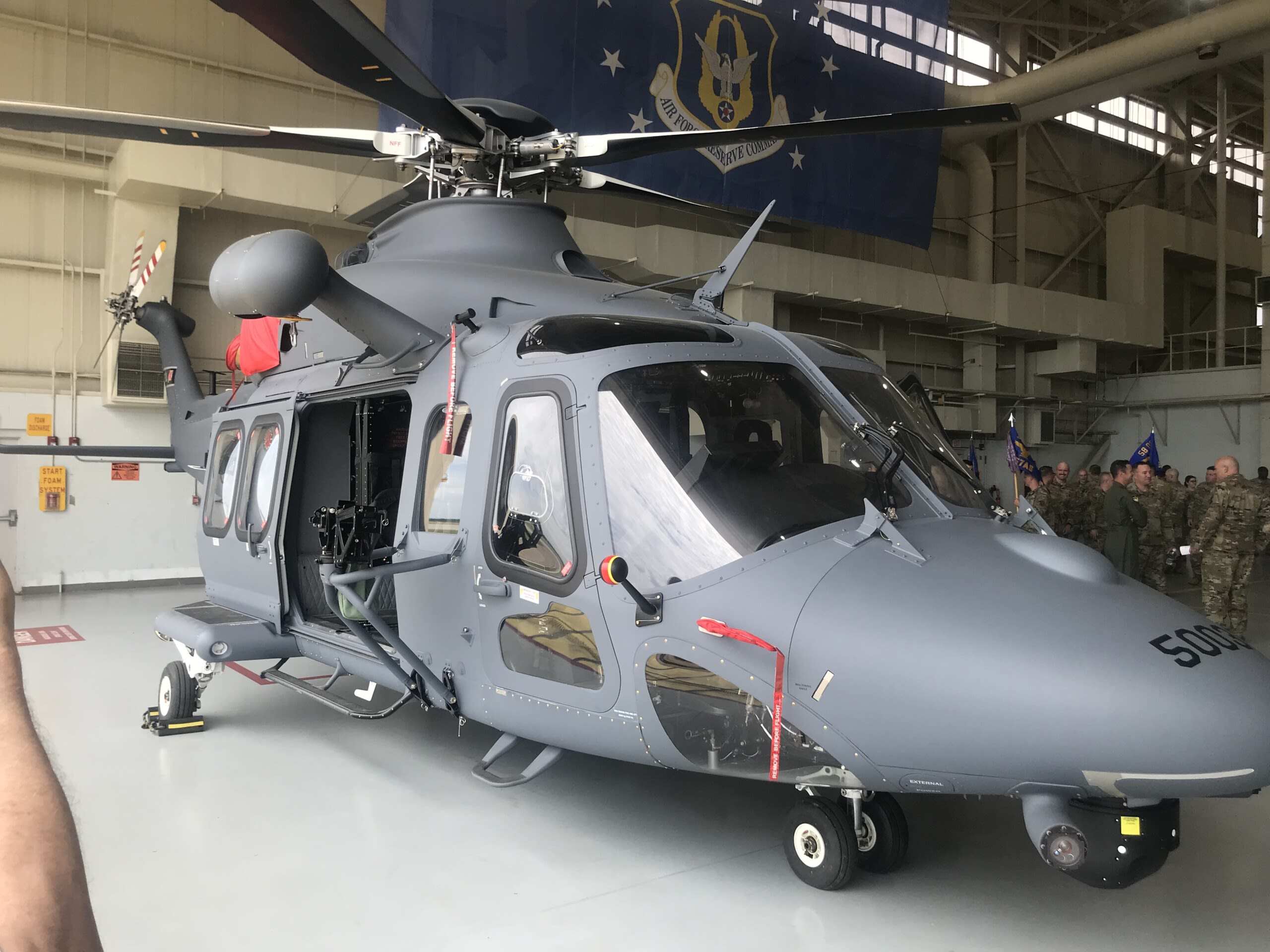 Ceremony to transition to Grey Wolf helicopter mission held at Maxwell Air Force Base - WAKA 8