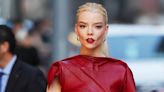 Anya Taylor-Joy’s Red-Hot Leather Minidress Will Get Your Blood Pumping