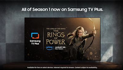 Amazon’s `The Lord of the Rings: The Rings of Power’ Season One Arrives on Samsung TV Plus